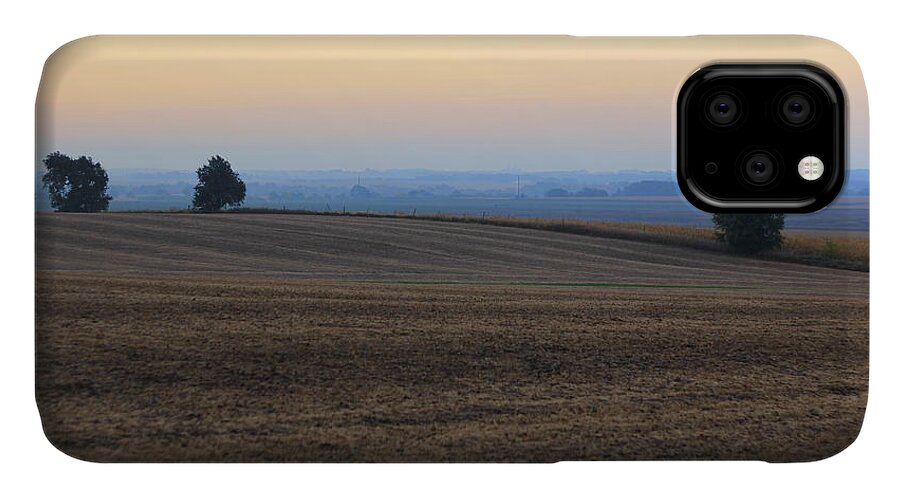 Country iPhone 11 Case featuring the photograph Blue Dawn by Viviana Nadowski