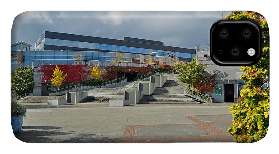 City iPhone 11 Case featuring the photograph Bremerton Conference Center by Tikvah's Hope