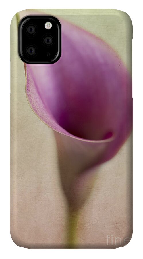 Calla Lily iPhone 11 Case featuring the photograph Calla lilly by Elena Nosyreva