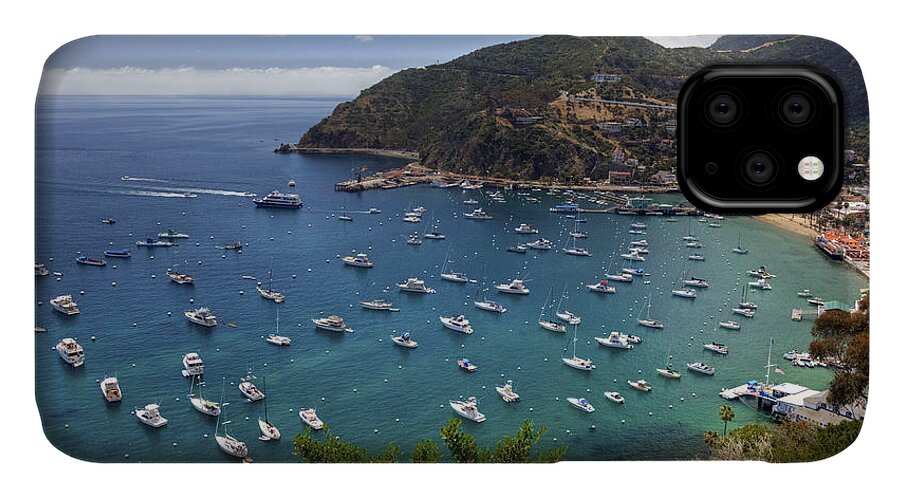 Catalina iPhone 11 Case featuring the photograph Catalina Island by Eddie Yerkish