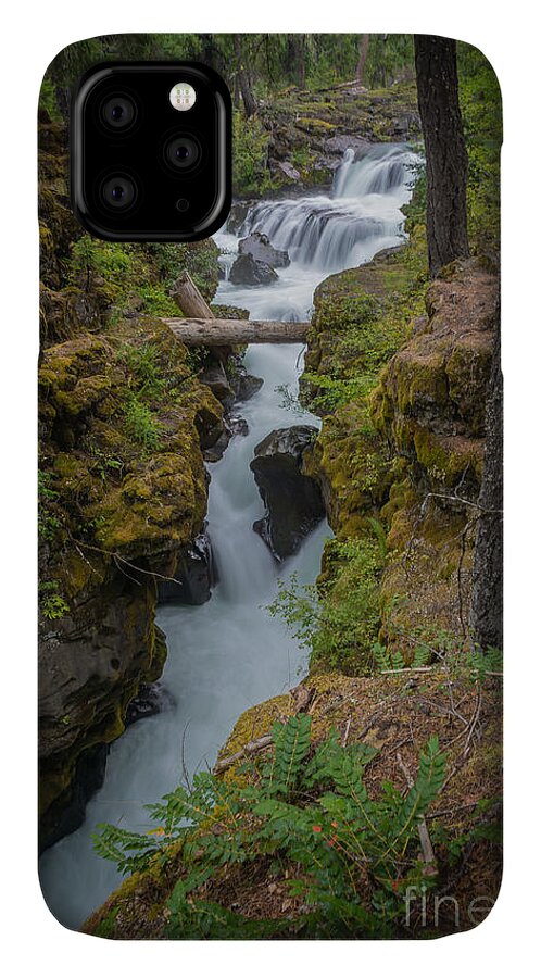 Carrie Cole iPhone 11 Case featuring the photograph Chasm by Carrie Cole