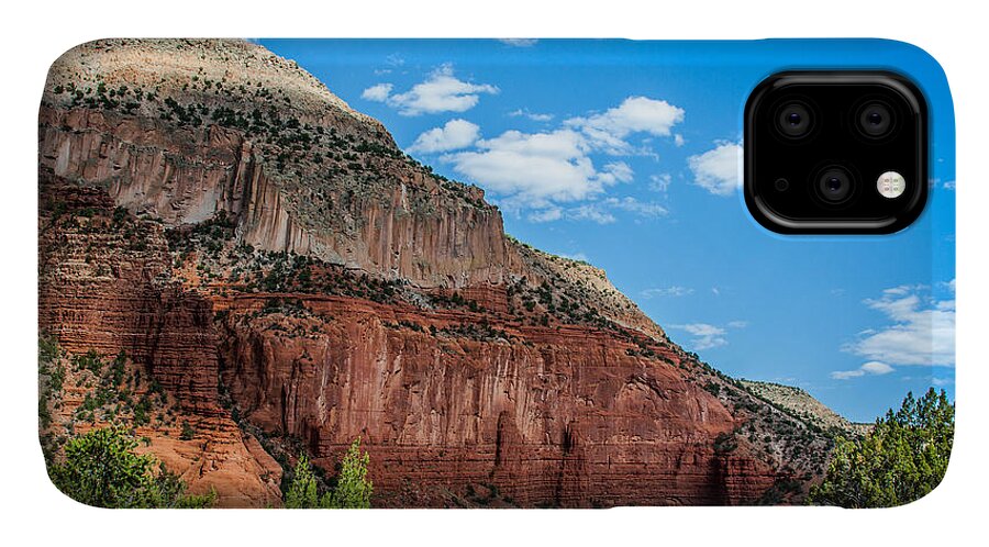Southwest Scenery iPhone 11 Case featuring the photograph Colors of the Jemez by Jim McCain