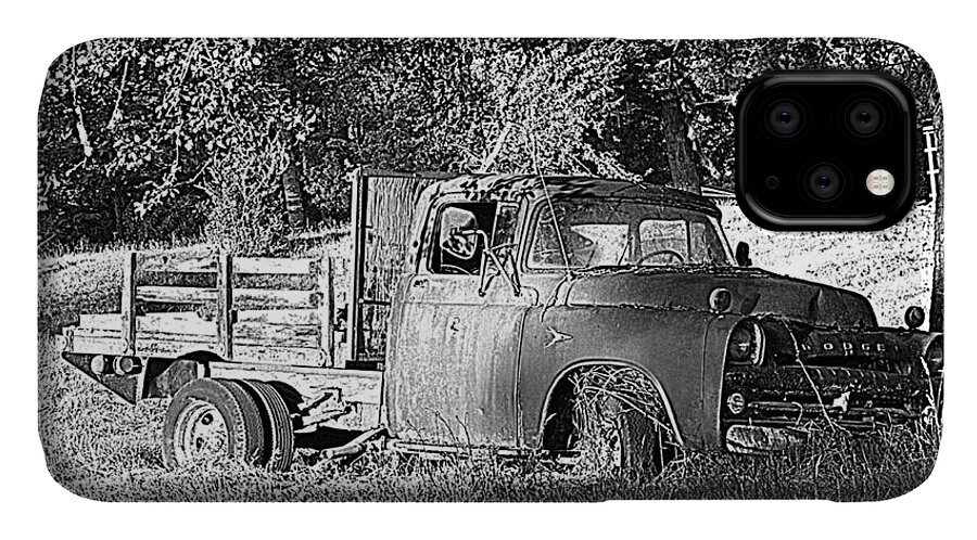 Dodge iPhone 11 Case featuring the photograph Days Gone By by Suzy Piatt