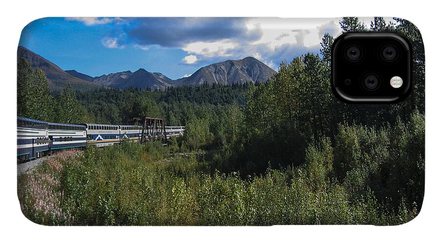 Alaska iPhone 11 Case featuring the photograph Denali Alaska by John Johnson