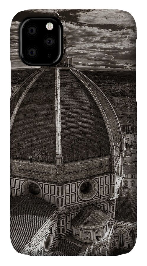 Duomo iPhone 11 Case featuring the photograph Duomo dalla Campanile by Michael Kirk