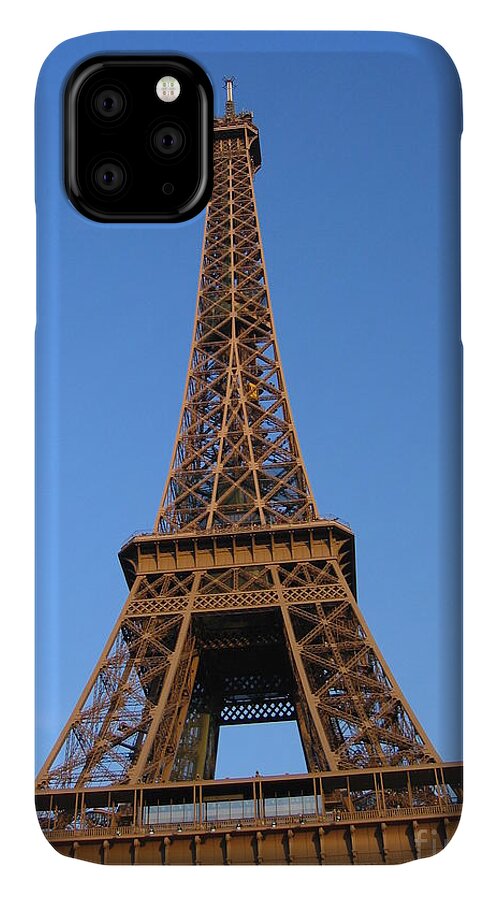 Tour Eiffel iPhone 11 Case featuring the photograph Eiffel Tower 2005 Ville Candidate by HEVi FineArt