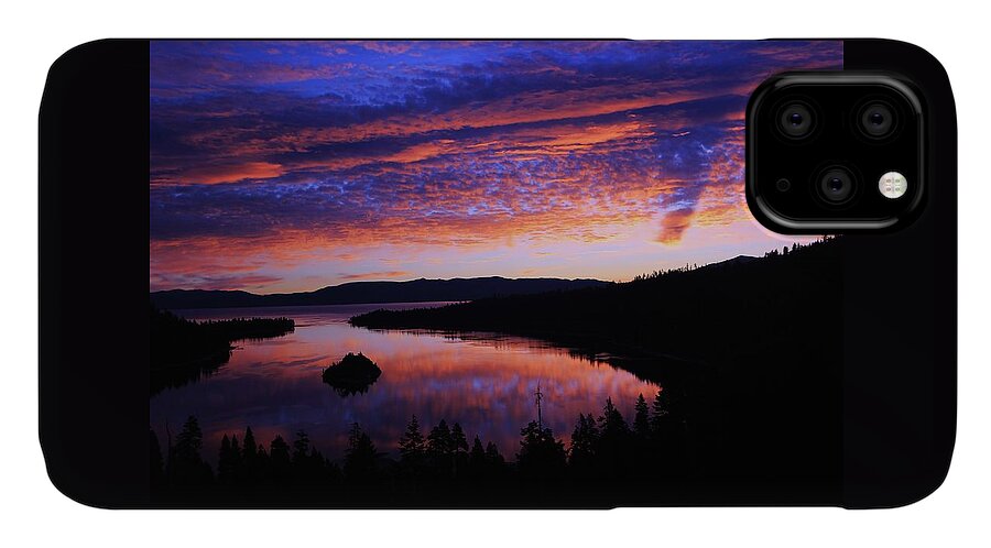 Lake Tahoe iPhone 11 Case featuring the photograph Emerald Bay Awakens by Sean Sarsfield