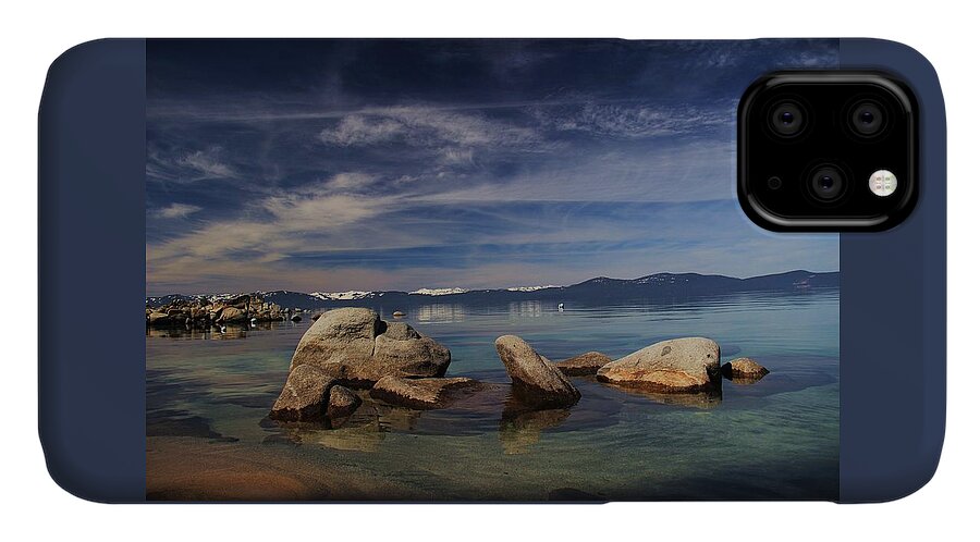 Lake Tahoe iPhone 11 Case featuring the photograph Fatman In A Bathtub by Sean Sarsfield