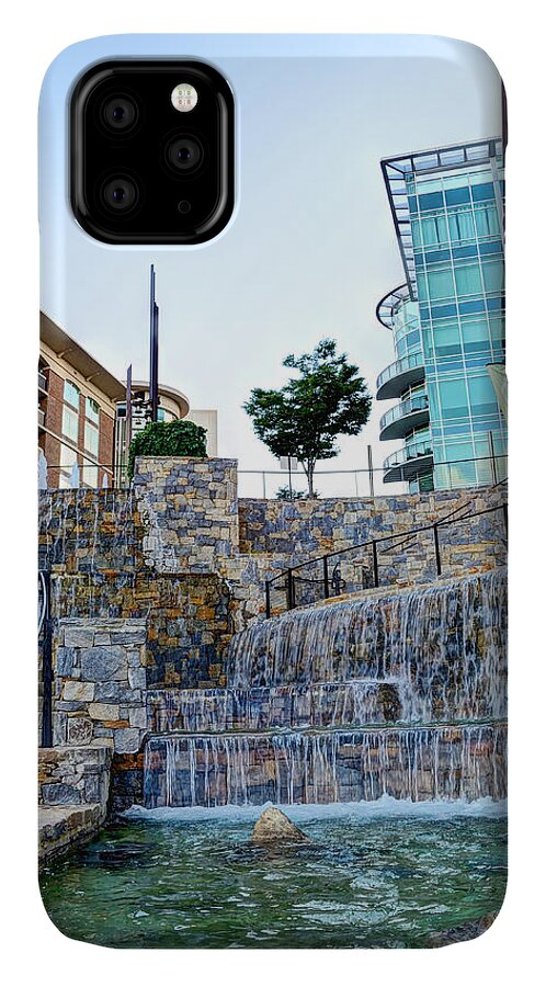 Fountain iPhone 11 Case featuring the photograph Fountains by David Hart