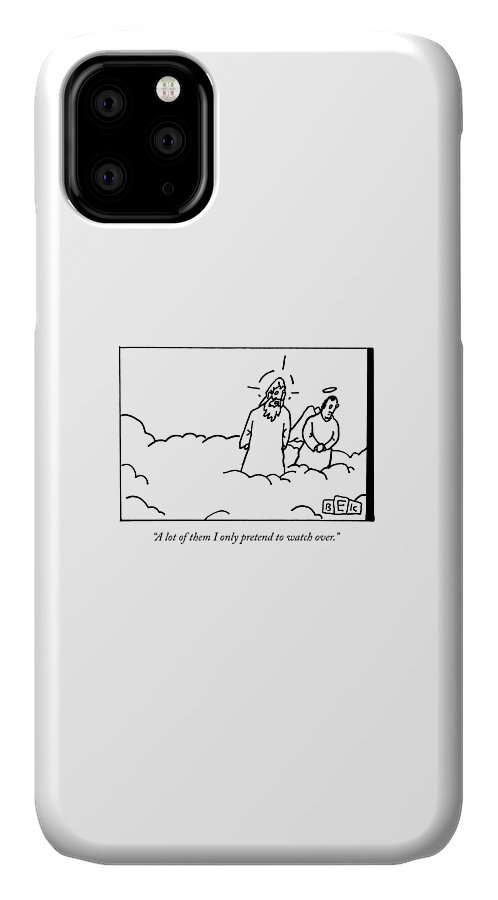 God Talks To An Angel iPhone 11 Case