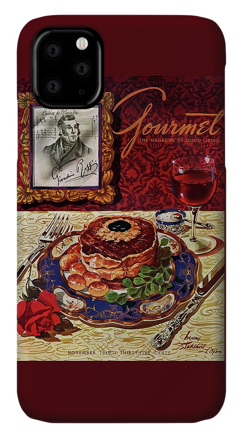 Gourmet Cover Featuring A Plate Of Tournedos iPhone 11 Case