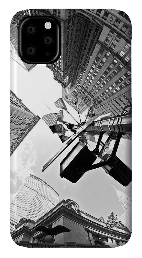 New York iPhone 11 Case featuring the photograph Grand Central America by Paul Watkins