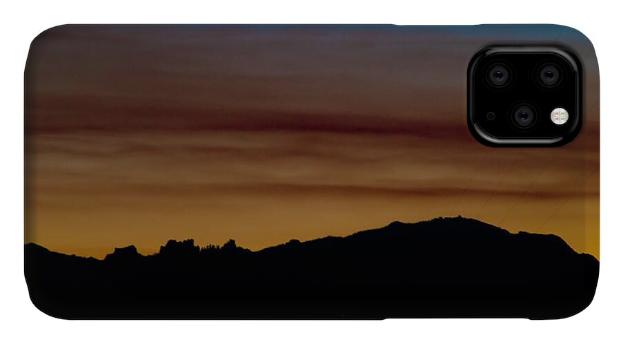 Dakota iPhone 11 Case featuring the photograph Harney Sunset by Greni Graph