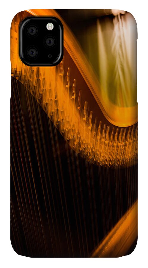 Harp iPhone 11 Case featuring the photograph Harp by David Smith