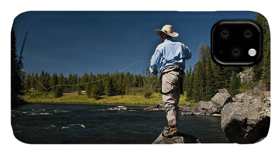 Snake River iPhone 11 Case featuring the photograph Henry's Fork by Ron White