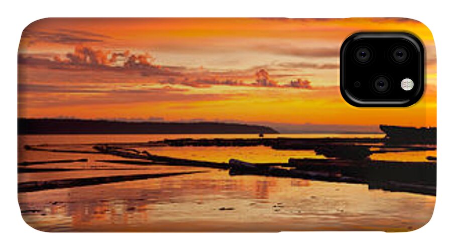  Boats iPhone 11 Case featuring the photograph Hulk Panorama by Darren Bradley