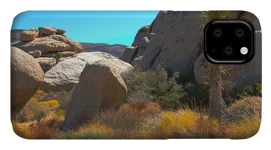 Joshua iPhone 11 Case featuring the photograph Joshua Tree National Park by Penny Lisowski