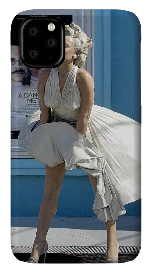 Fashion iPhone 11 Case featuring the photograph Key West Marilyn by Bob Slitzan
