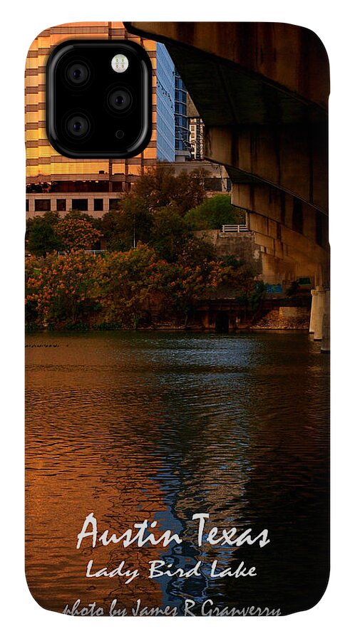 Lady Bird Lake iPhone 11 Case featuring the photograph Lady Bird Lake in Fall by James Granberry