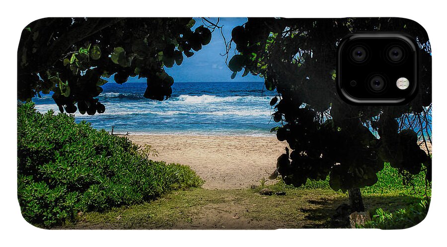 Beach iPhone 11 Case featuring the photograph Lanikai Beach by Gordon Engebretson