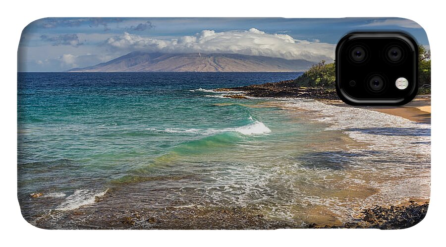 Little Beach iPhone 11 Case featuring the photograph Little Beach Maui Sunrise by Pierre Leclerc Photography