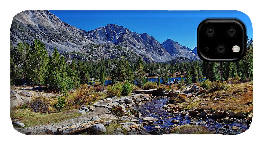 California iPhone 11 Case featuring the photograph Little Valley Trail John Muir Wilderness by Scott McGuire