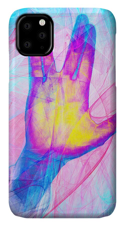 Wingsdomain iPhone 11 Case featuring the photograph Live Long And Prosper 20150302v1 by Wingsdomain Art and Photography