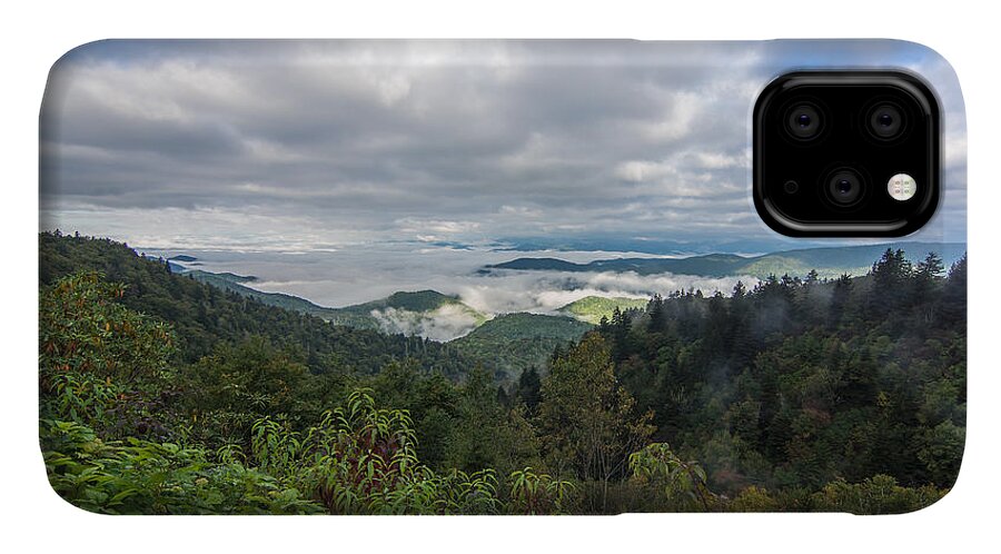 Mountain Fog iPhone 11 Case featuring the photograph Mountain Fog by Francis Trudeau