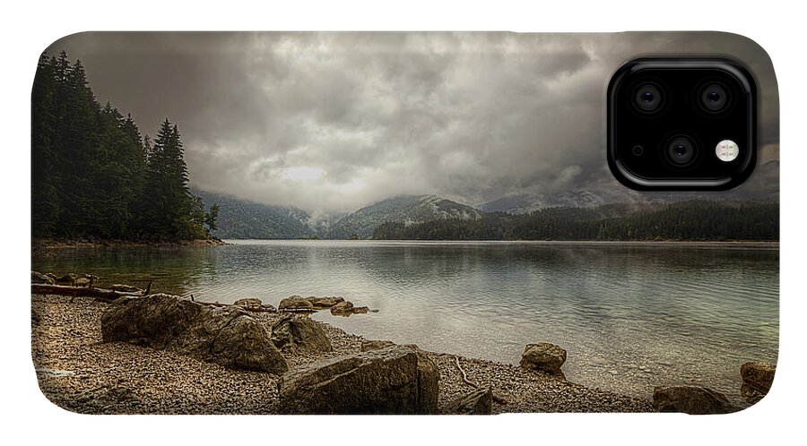 Lake iPhone 11 Case featuring the photograph Mountain Lake by Ryan Wyckoff