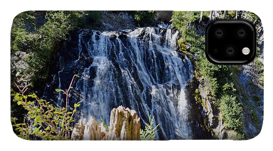 Fall iPhone 11 Case featuring the photograph Narada Falls by Anthony Baatz