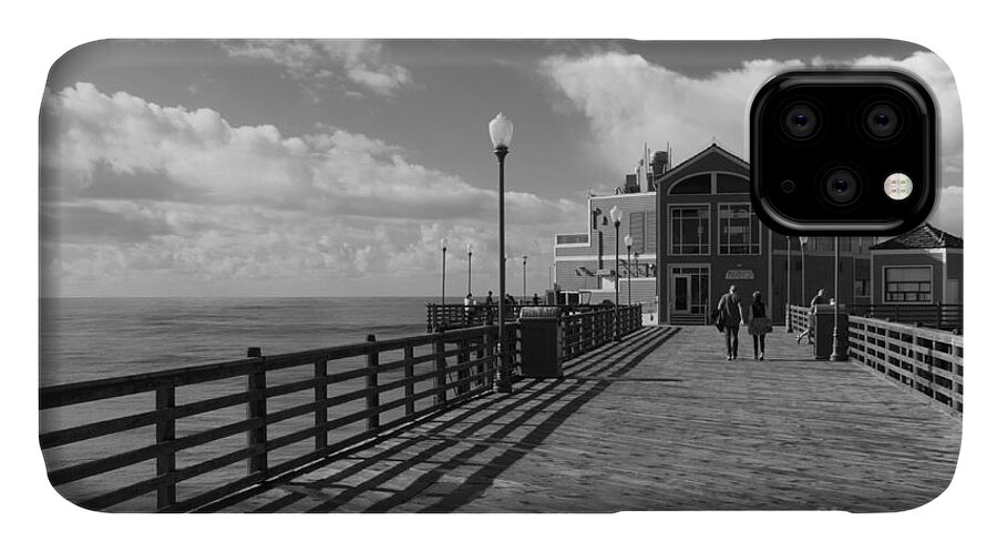 Pier iPhone 11 Case featuring the photograph Oceanside Pier by Ana V Ramirez