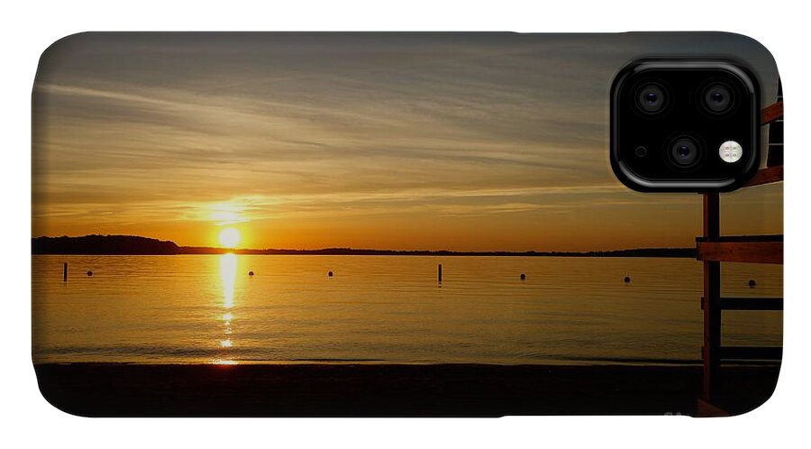 Lake Waconia iPhone 11 Case featuring the photograph Off Duty by Jacqueline Athmann