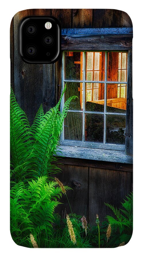 iPhone 11 Case featuring the photograph Old Window by Darylann Leonard Photography