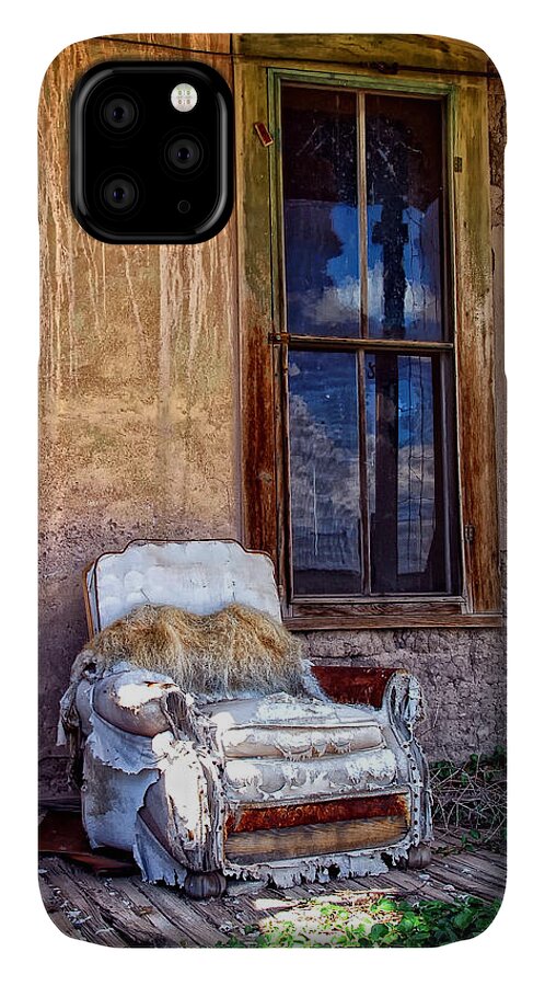Crystal Yingling iPhone 11 Case featuring the photograph Once Upon A Porch by Ghostwinds Photography