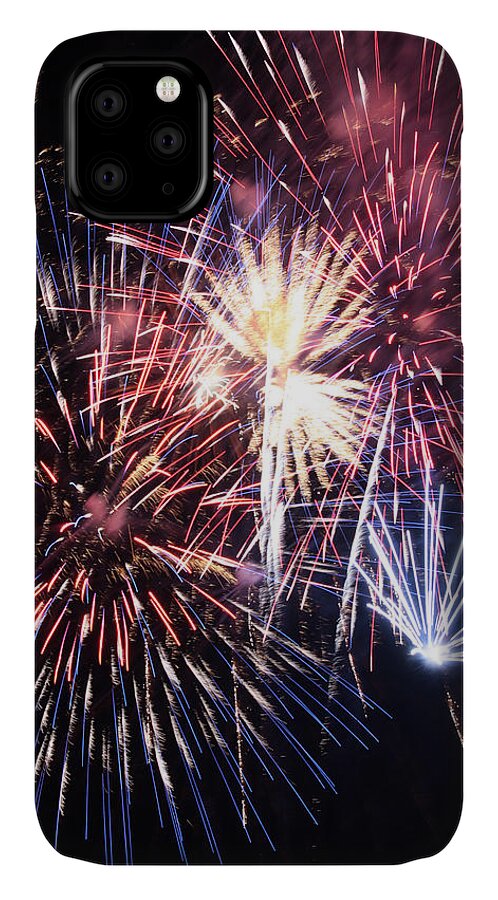 Fireworks iPhone 11 Case featuring the photograph Oohs and Aahs by Harold Rau