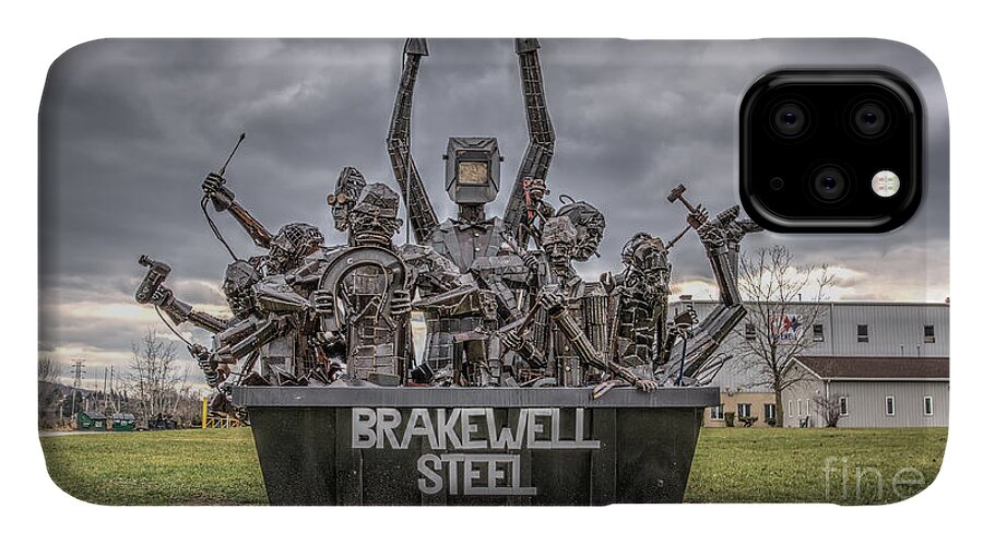 Brakewell Steel iPhone 11 Case featuring the photograph Party Time by Rick Kuperberg Sr