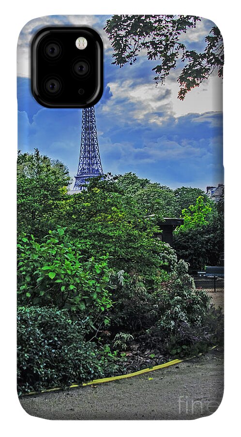 Travel iPhone 11 Case featuring the photograph Path to Tower by Elvis Vaughn