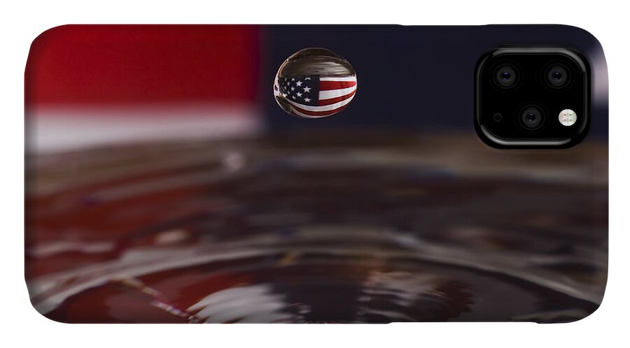 Water iPhone 11 Case featuring the photograph America by Anthony Sacco