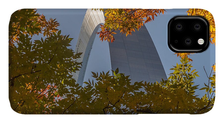 Fall iPhone 11 Case featuring the photograph PeekAboo by David Coblitz
