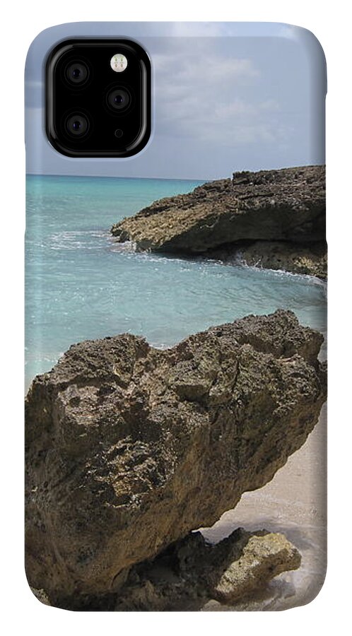 Plum Bay - St. Martin.  iPhone 11 Case featuring the photograph Plum Bay - St. Martin by HEVi FineArt