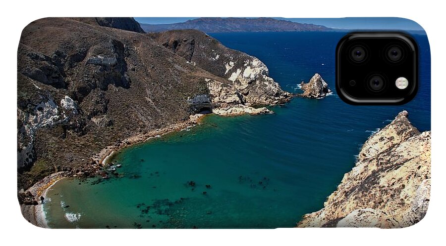 Channel Islands National Park iPhone 11 Case featuring the photograph Potato Harbor Views by Adam Jewell