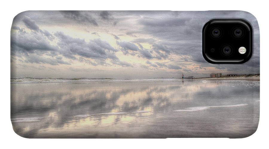 2015 iPhone 11 Case featuring the photograph Reflections of Amelia Island by Wade Brooks
