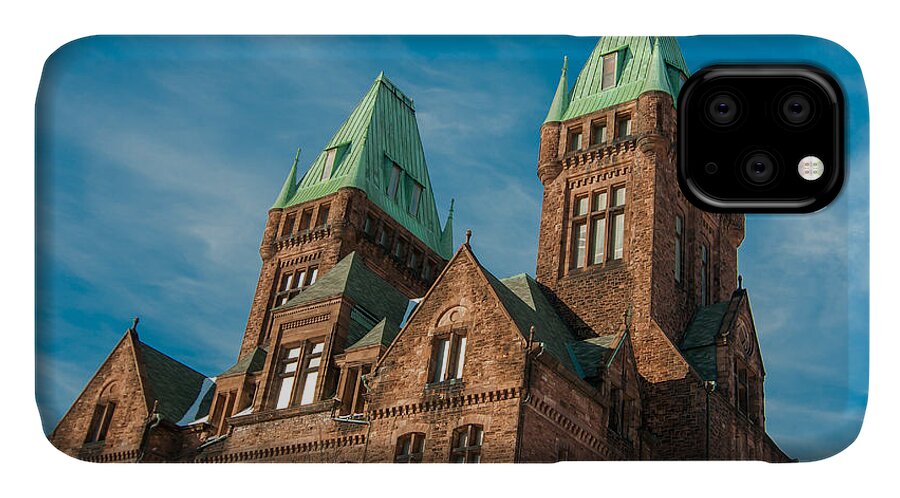 Buffalo iPhone 11 Case featuring the photograph Richardson Complex 3D21972 by Guy Whiteley