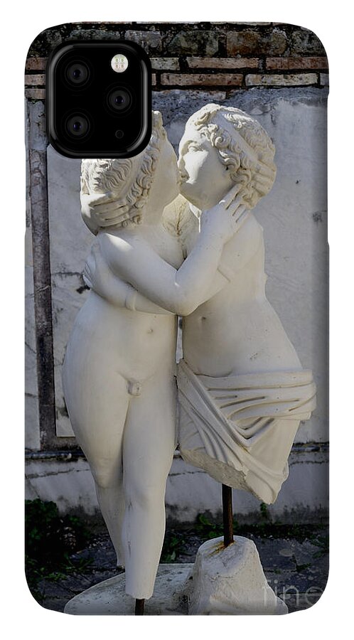 Italy iPhone 11 Case featuring the photograph Sealed with a kiss by Brenda Kean