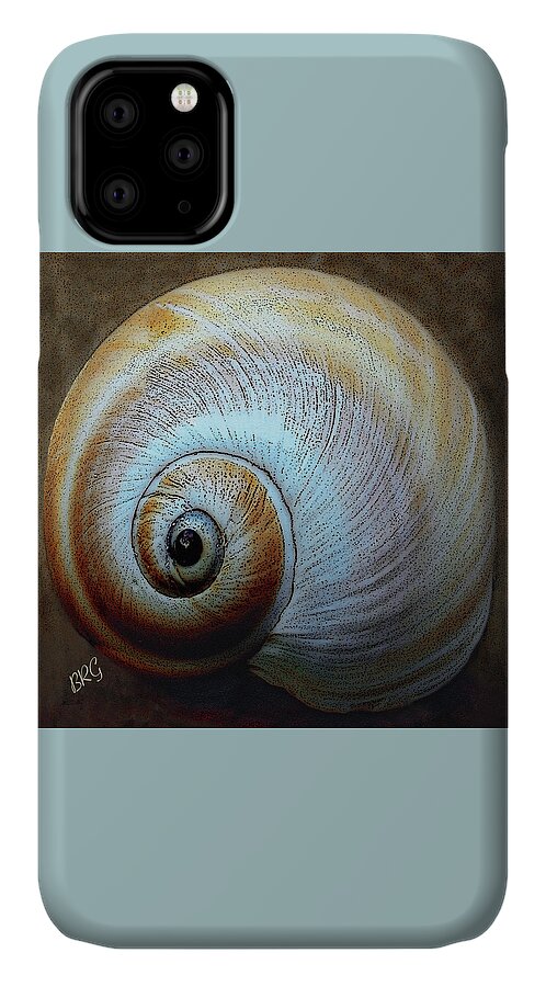 Seashell iPhone 11 Case featuring the photograph Seashells Spectacular No 36 by Ben and Raisa Gertsberg