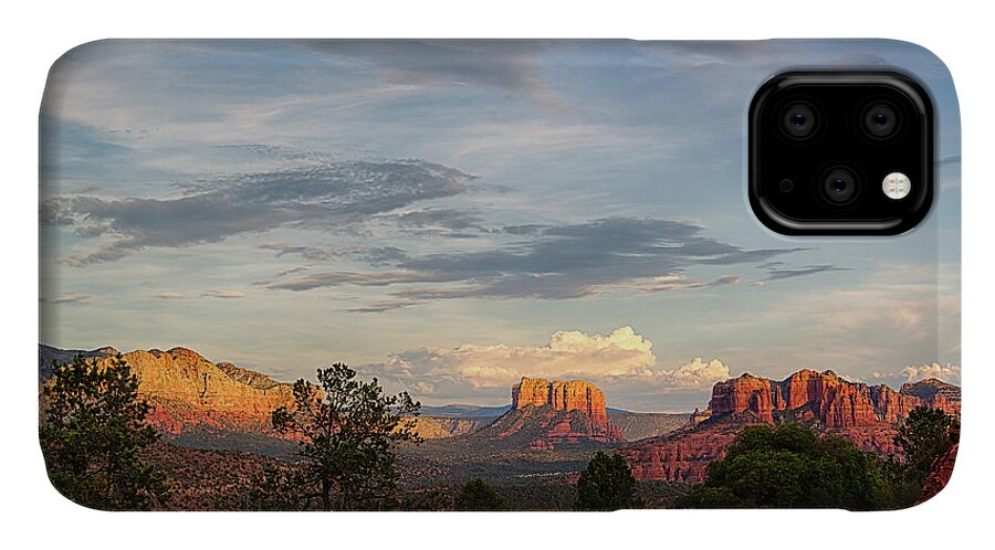 Sedona iPhone 11 Case featuring the photograph Sedona Arizona Allure of the Red Rocks - American Desert Southwest by Silvio Ligutti