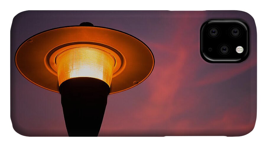 Street Lamp iPhone 11 Case featuring the photograph Streetlamp by David Smith