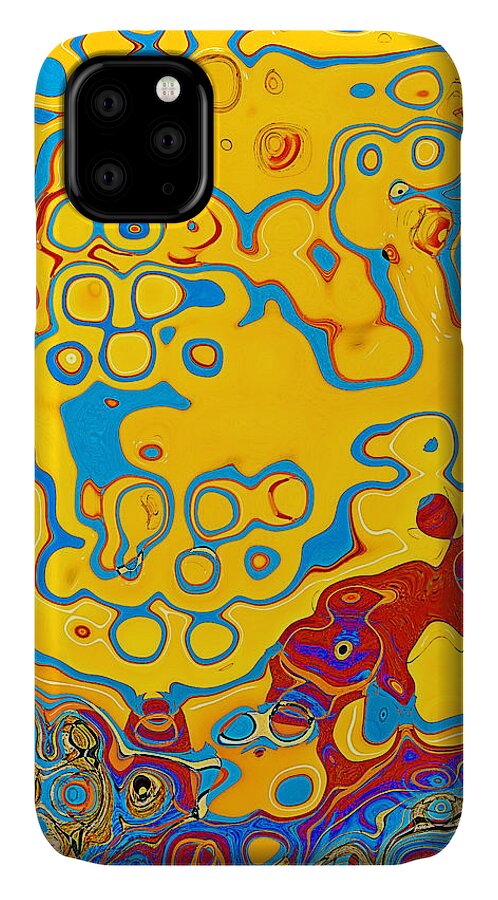 Clouds iPhone 11 Case featuring the digital art Summer by Wendy J St Christopher