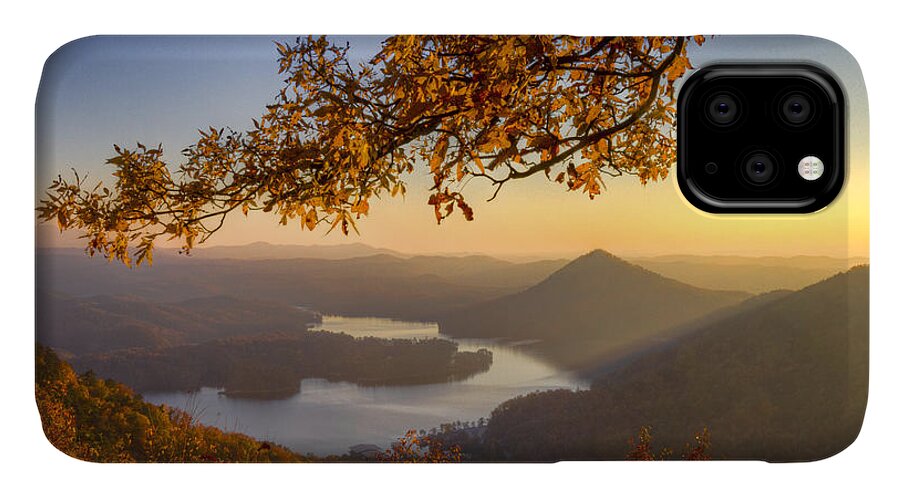 Appalachia iPhone 11 Case featuring the photograph Sunset Light by Debra and Dave Vanderlaan