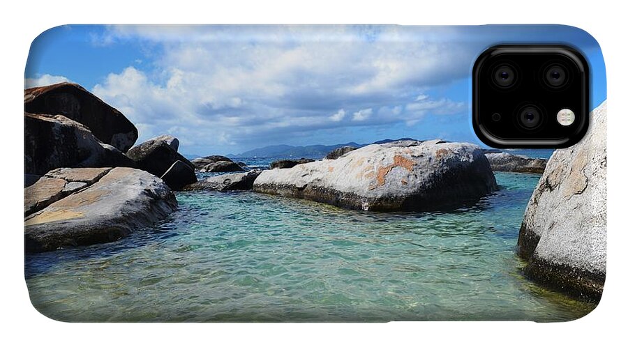 Islands iPhone 11 Case featuring the photograph The Baths - jj by Nina-Rosa Duddy
